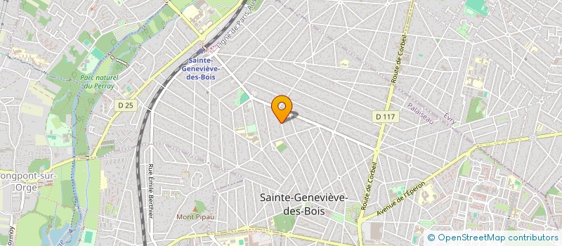 localisation de l'entreprise SCI LES JARDINS DE BERGERAC à SAINTE-GENEVIEVE-DES-BOIS