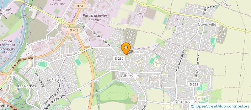 localisation de l'entreprise SCI LES JARDINS DE CLOPEE à GIBERVILLE