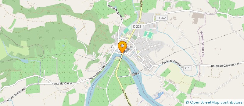 localisation de l'entreprise SCI LES JARDINS DE GRAND LEBRUN  CASTELMORON-SUR-LOT