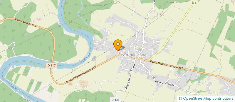 localisation de l'entreprise SCI LES JARDINS DE JASMINC  HABAS