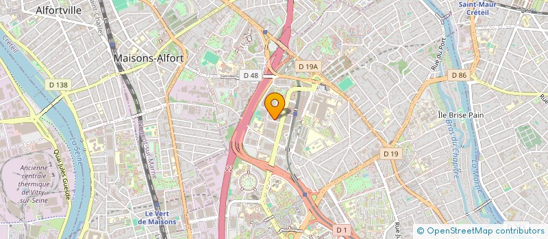 localisation de l'entreprise SCI LES JARDINS DE L ECHAT à CRETEIL