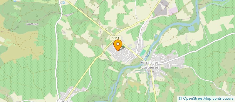 localisation de l'entreprise SCI LES JARDINS DE L'ILLE  FERRALS-LES-CORBIERES