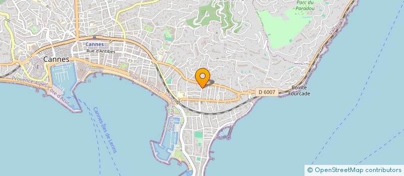 localisation de l'entreprise SCI LES JARDINS DE L INFANTE à CANNES