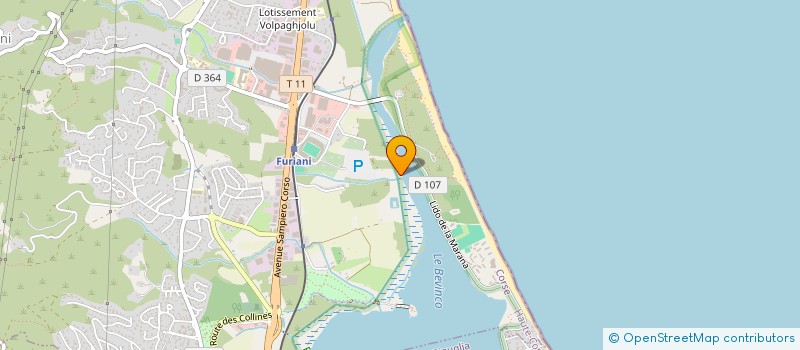 localisation de l'entreprise SCI LES JARDINS DE LA MER à FURIANI