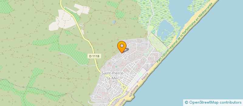 localisation de l'entreprise SCI LES JARDINS DE LA MER  FLEURY