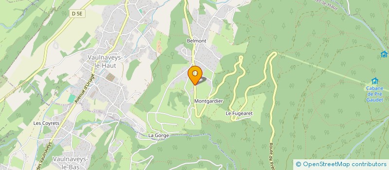 localisation de l'entreprise SCI LES JARDINS DE LA MER T2  VAULNAVEYS-LE-HAUT