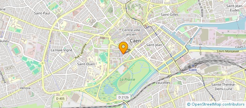 localisation de l'entreprise SCI LES JARDINS DE LEXIS à CAEN