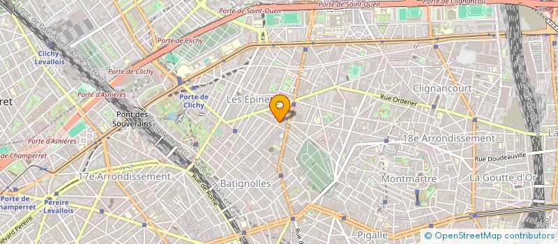 localisation de l'entreprise SCI LES JARDINS DE LIMAY à PARIS