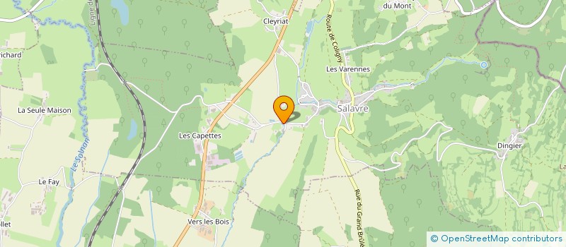 localisation de l'entreprise SCI LES JARDINS DE LOGRAS à SALAVRE