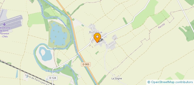 localisation de l'entreprise SCI LES JARDINS DE MEDICIS  BUTTEAUX