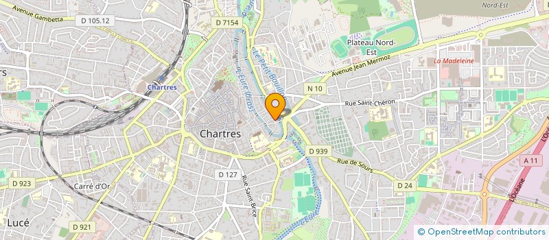 localisation de l'entreprise SCI LES JARDINS DE RE à CHARTRES