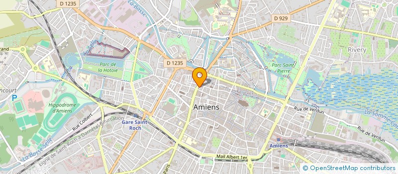 localisation de l'entreprise SCI LES JARDINS DE RUMIGNY à AMIENS
