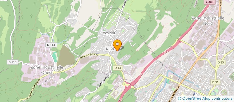 localisation de l'entreprise SCI LES JARDINS DE SACHA à OYONNAX