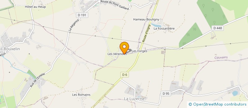 localisation de l'entreprise SCI LES JARDINS DE SAINT SAMSON  VILLIERS-FOSSARD