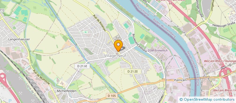 localisation de l'entreprise SCI LES JARDINS DE SARAH  VILLAGE-NEUF