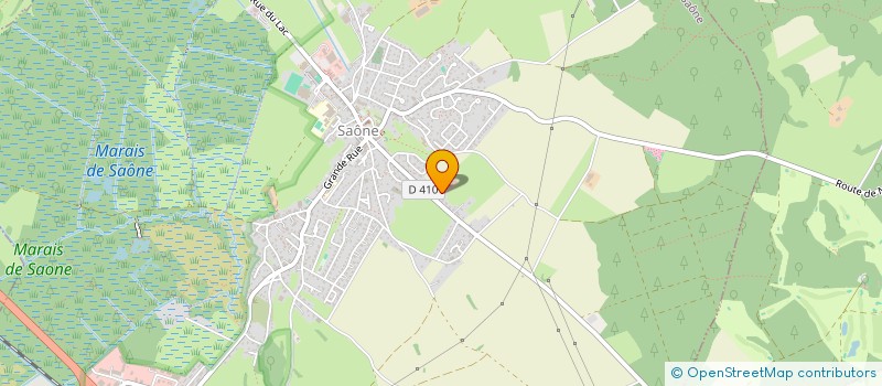 localisation de l'entreprise SCI LES JARDINS DE THUREY  SAONE