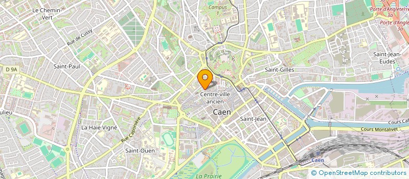 localisation de l'entreprise SCI LES JARDINS DE VENOIX à CAEN