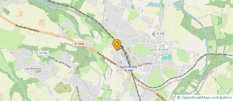 localisation de l'entreprise SCI LES JARDINS DE VENUS  LES ABRETS EN DAUPHINE