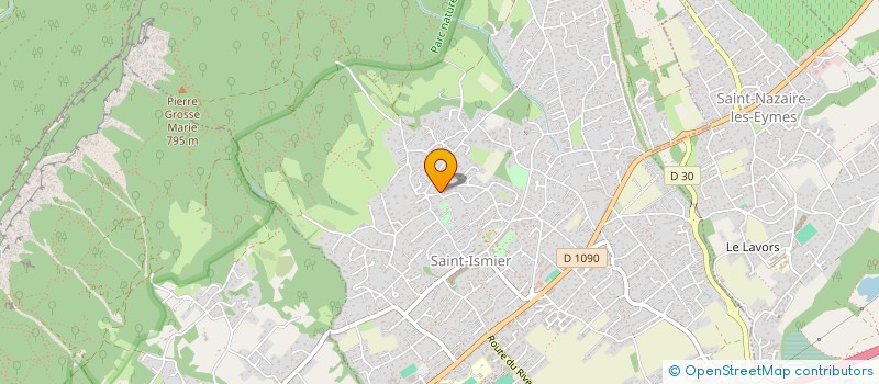 localisation de l'entreprise SCI LES JARDINS DES THAIS à SAINT-ISMIER