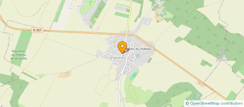 localisation de l'entreprise SCI LES JARDINS DU MOULIN  CRESPIERES