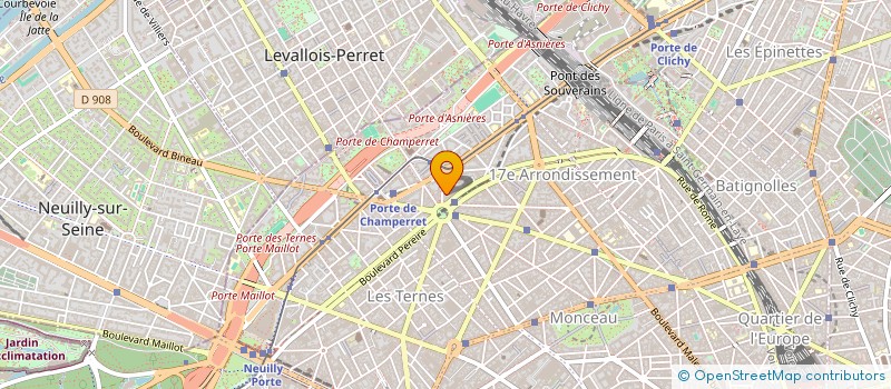 localisation de l'entreprise SCI LES JARDINS DU VIEUX COUVENT à PARIS
