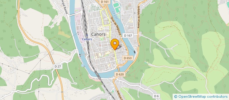 localisation de l'entreprise SCI LES JARDINS EDOUARD LACOUR  CAHORS