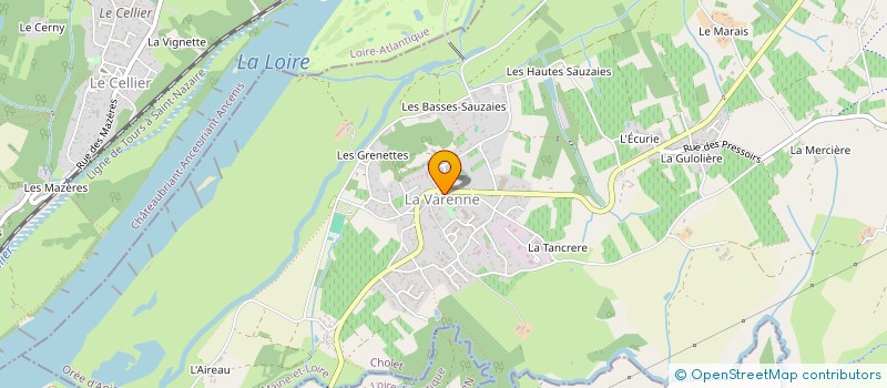 localisation de l'entreprise SCI LES JARDINS LEGAULT  OREE-D'ANJOU