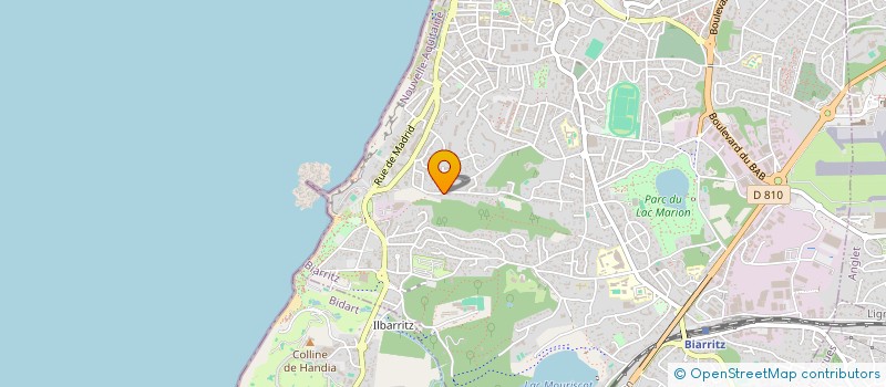 localisation de l'entreprise SCI LES JARDINS ROYAUX à BIARRITZ