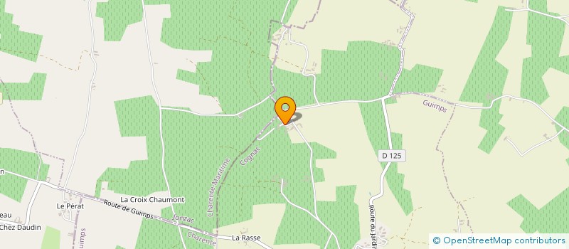 localisation de l'entreprise SCI LES JARDINS SUSPENDUS à GUIMPS