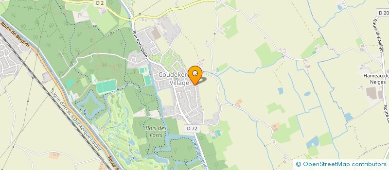 localisation de l'entreprise SCI LES JARDINS VAN-HEECKE  TETEGHEM-COUDEKERQUE-VILLAGE