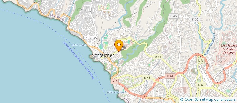 localisation de l'entreprise SCI LES JASMINS à SCHŒLCHER