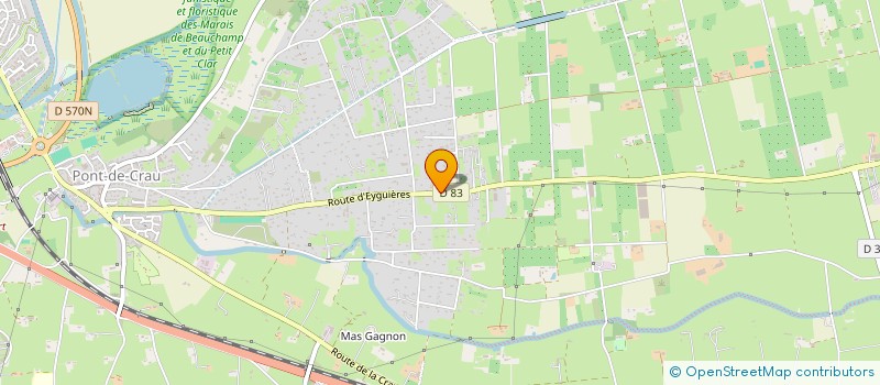 localisation de l'entreprise SCI LES JASSES DE LA CRAU à ARLES