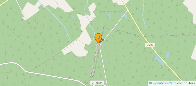 localisation de l'entreprise SCI LES JEANNOTS  CABANAC-ET-VILLAGRAINS