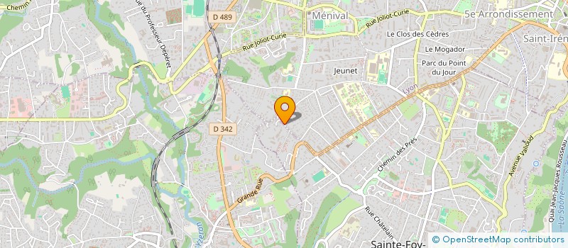 localisation de l'entreprise SCI LES JEUNES MARMOTTES  LYON