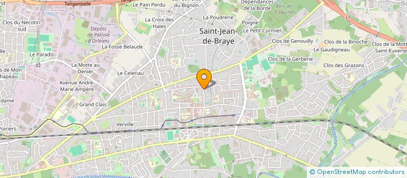 localisation de l'entreprise SCI LES JEUX DE MOTS à SAINT-JEAN-DE-BRAYE