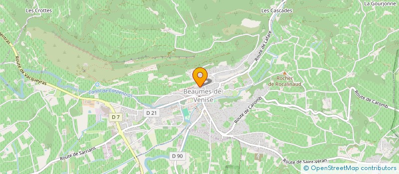 localisation de l'entreprise SCI LES JONCAS  SUZETTE