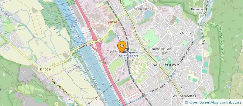 localisation de l'entreprise SCI LES JONCS  SAINT-EGREVE