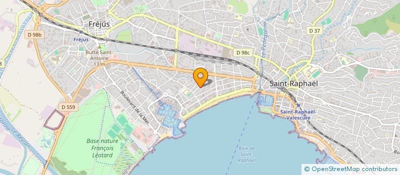 localisation de l'entreprise SCI LES JONCS à FREJUS