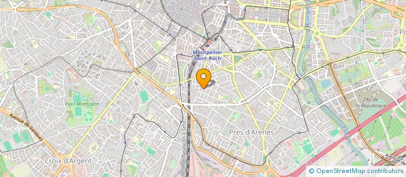localisation de l'entreprise SCI LES JONCS à MONTPELLIER