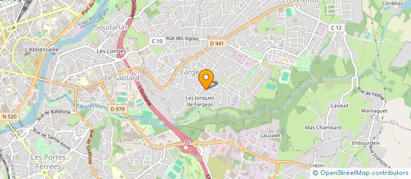 localisation de l'entreprise SCI LES JONQUES à PANAZOL