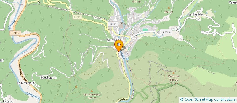 localisation de l'entreprise SCI LES JONQUIERES  SUMENE