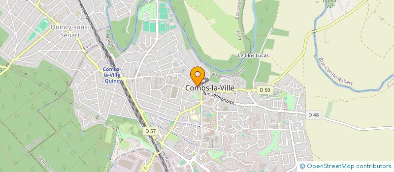 localisation de l'entreprise SCI LES JONQUILLES  COMBS-LA-VILLE