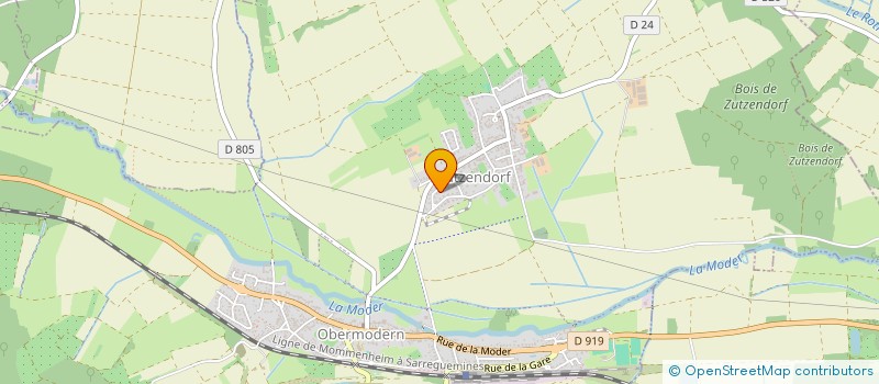 localisation de l'entreprise SCI  LES JONQUILLES  DOSSENHEIM-SUR-ZINSEL