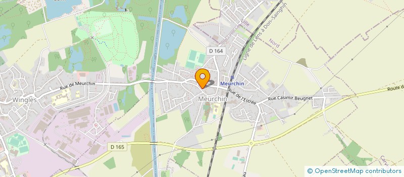 localisation de l'entreprise SCI LES JONQUILLES  BENIFONTAINE