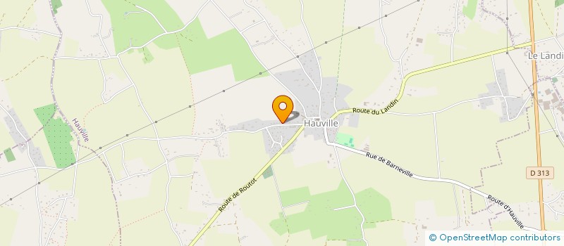 localisation de l'entreprise SCI LES JONQUILLES  HAUVILLE