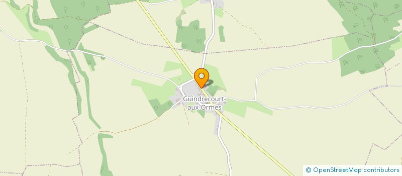 localisation de l'entreprise SCI LES JONQUILLES à GUINDRECOURT-AUX-ORMES
