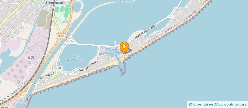 localisation de l'entreprise SCI LES JONQUILLES à FRONTIGNAN