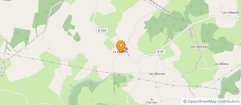 localisation de l'entreprise SCI LES JOURS HEUREUX  ASSIGNY