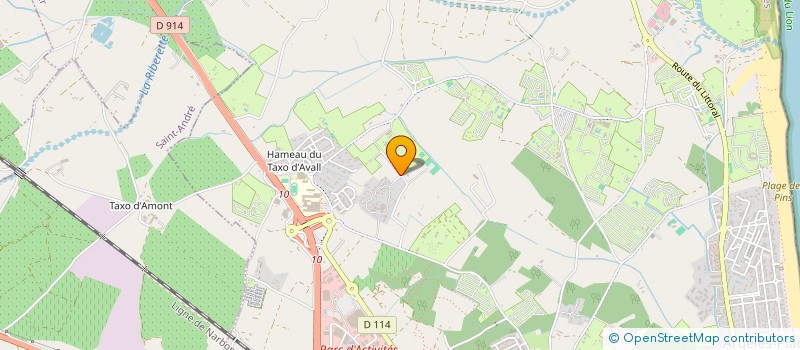localisation de l'entreprise SCI LES JOUTES  ARGELES-SUR-MER