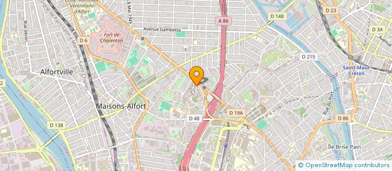 localisation de l'entreprise SCI LES JUILLIOTTES à MAISONS-ALFORT